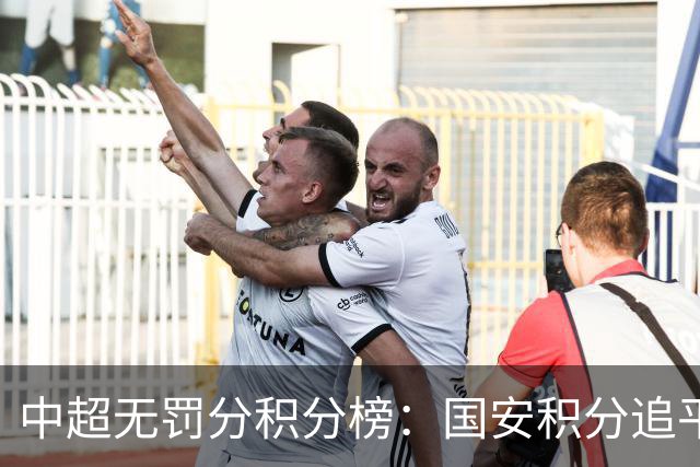 中超无罚分积分榜：国安积分追平成都，胜负关系劣势暂居第二