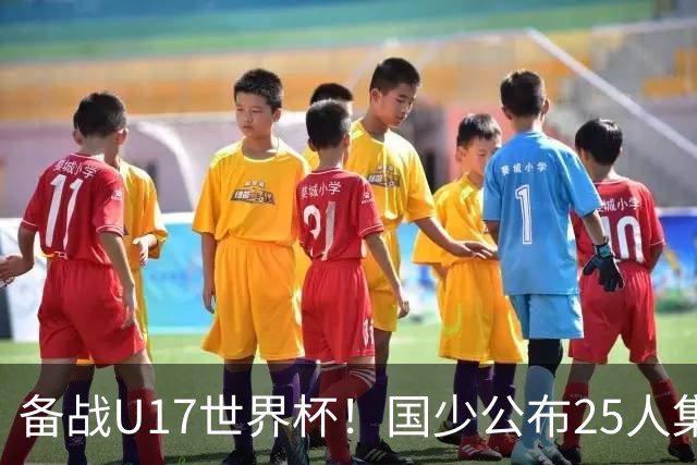 备战U17世界杯！国少公布25人集训名单，分组有西班牙摩洛哥难度很大