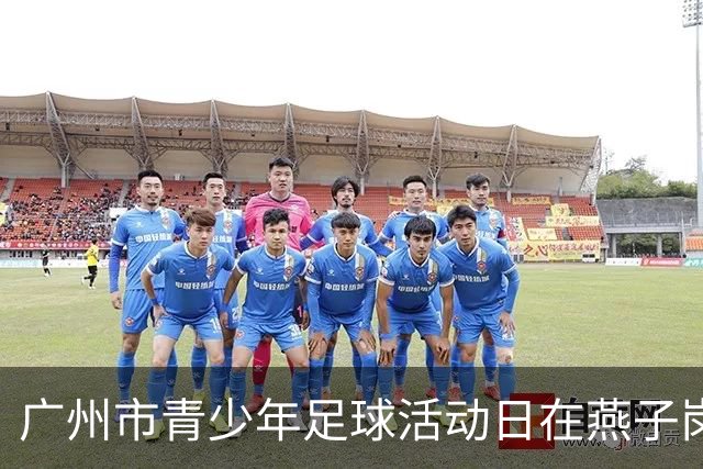 广州市青少年足球活动日在燕子岗体育场举行